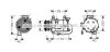 AVA HONDA Компресор кондиціонера CIVIC VIII 1.6, 1.8 05-, FR-V 1.8 07- AVA COOLING HDAK208 (фото 1)