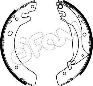 LAND ROVER щоки гальмівні Freelander 97- CIFAM 153368