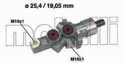 Циліндр гальмівний головний METELLI 050176