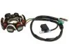 Статор генератора GY6-125 GY6-150 GY6-125 GY6-150 ((EN) No of coils: 8, (EN) with pulser) CHIŃSKI SKUTER/MOPED/MOTOROWER/ATV 4T INPARTS IP000501 (фото 1)