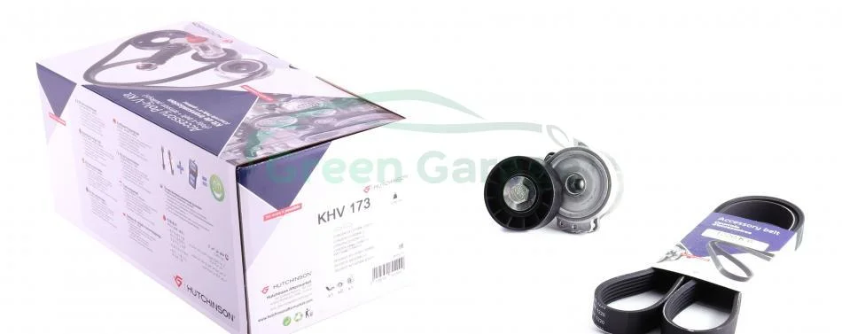 Комплект ременя генератора HUTCHINSON KHV 173 (фото 1)