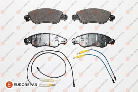 Гальмівні колодки пер. Citroen C5 1.8i 01-08 (BOSCH) (148.9x50x17) EUROREPAR 1617276080