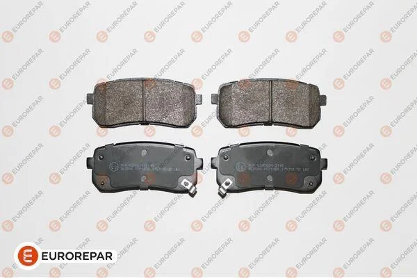 Гальмівні колодки зад. Hyundai H-1 08- (mando) EUROREPAR 1617286980 (фото 1)