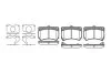 KIA гальмівні колодки передн. Rio -02 MAZDA 323 -94 REMSA 0212.32 (фото 1)