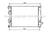 AVA HYUNDAI Радіатор охолодження двиг. i30, Elantra, Kia Ceed, Cerato, Soul 1.4/1.6 11- AVA COOLING HYA2335 (фото 1)