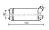 AVA FORD Інтеркулер C-Max II, Grand C-Max 1.6TDCi 10- AVA COOLING FD4472 (фото 1)