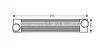 AVA BMW Інтеркулер 5 E60 520d, 530d 05- AVA COOLING BWA4346 (фото 1)