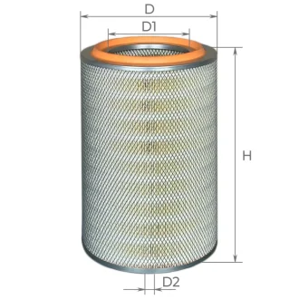 Фільтр повітряний Ashok Leyland E3, E4, Е5, Богдан А221 зовн. (вир-во) ALPHA FILTER AF0704PE