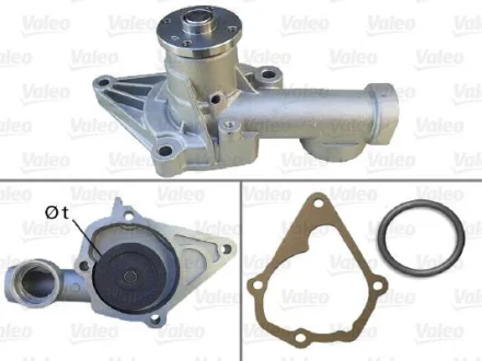 HYUNDAI помпа води Excel 90-,Lantra 91-,Pony VALEO 506406