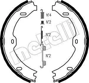 Комплект гальмівних колодок (барабанних) METELLI 530243K