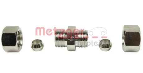 Фітинг сталевий з різьбою METZGER STT6.0