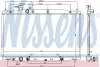HONDA Радіатор системи охолодження двигуна CR-V III 2.0, 2.2 06- NISSENS 681405 (фото 1)