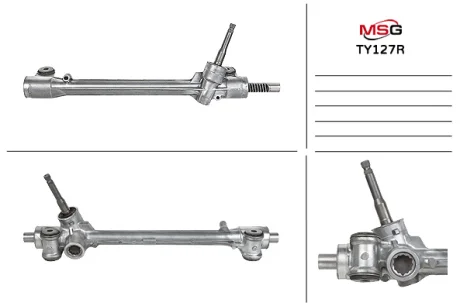 Рулевая рейка без ГУР MSG TY127R