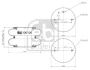 Подушка амортизуюча FEBI BILSTEIN 106105 (фото 1)