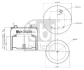 Подушка амортизуюча FEBI BILSTEIN 105928 (фото 1)