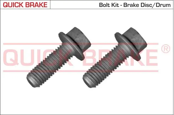 Елементи гальмівного супорта QUICK BRAKE 11558XK (фото 1)