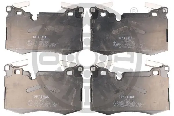 Гальмівні колодки дискові OPTIMAL BP12597 (фото 1)