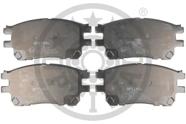 Гальмівні колодки дискові OPTIMAL BP12238 (фото 1)