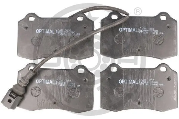 Гальмівні колодки дискові OPTIMAL BP12212 (фото 1)