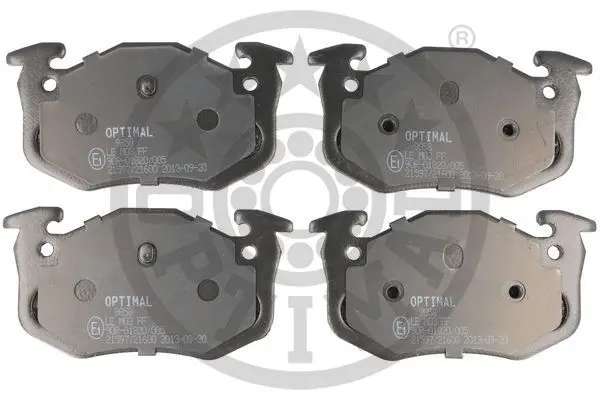 Гальмівні колодки дискові OPTIMAL BP09858 (фото 1)