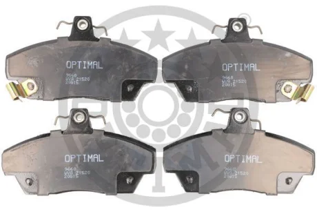 Гальмівні колодки дискові OPTIMAL BP09660