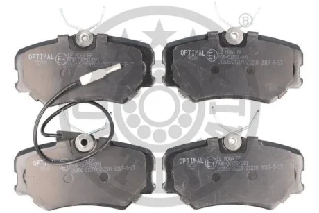 Гальмівні колодки дискові OPTIMAL BP09539