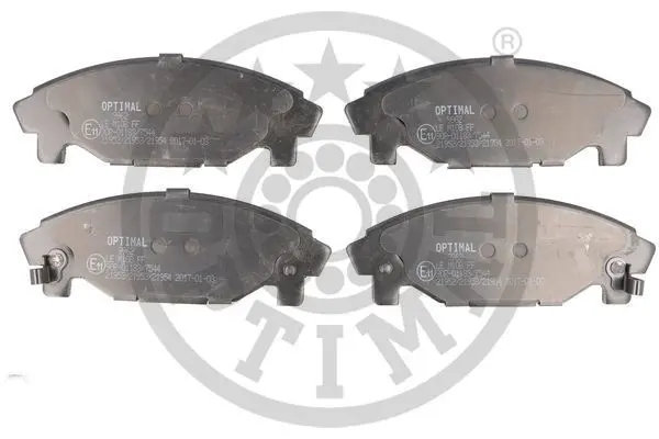 Гальмівні колодки дискові OPTIMAL BP09962 (фото 1)