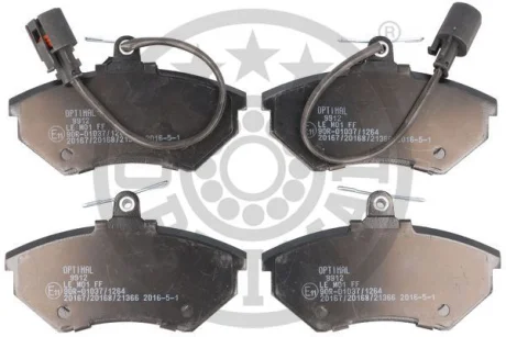 Гальмівні колодки дискові OPTIMAL BP09912
