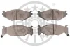 Гальмівні колодки дискові OPTIMAL BP09937 (фото 2)