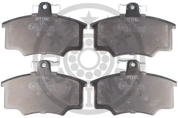 Гальмівні колодки дискові OPTIMAL BP09365 (фото 1)