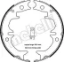 Комплект гальмівних колодок (барабанних) METELLI 530442 (фото 1)