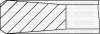 Комплект поршневих кілець (85.50/ +0,50) (3,5/2,0/3,0) PEUGEOT 406/607/Boxer 2.2HDI 02-, CITROEN Jumoer/Berlingo 2.0HDI 99-, FORD Kuga/Focus/C-Max 2.0TDCi 03- YENMAK 9109799050 (фото 3)