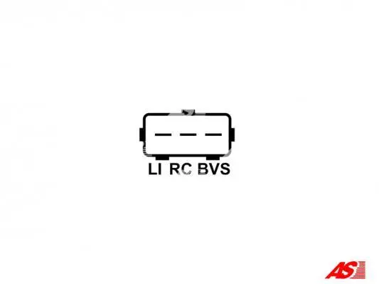 Генератор LR Range Rover (L322)/Sport (L320)/Discovery III 4.2/4.4i 04-13 (150A/12V) AS-PL A6045 (фото 1)