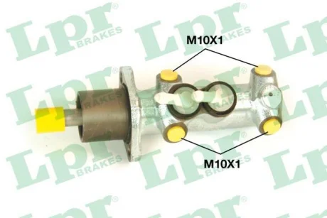 Гальмівна колодка CHEVROLET COLORADO ISUZU D-MAX I, D-MAX II, D-MAX III 1.9D-3.0D 06.03- LPR 1171