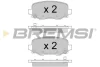 Гальмівні колодки зад. Fiat 500X/Jeep Renegade 14- (TRW) BREMSI BP3604 (фото 1)