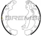 Гальмівні колодки зад. Suzuki SX4 06-15 (220x36) (BOSCH) BREMSI GF0919 (фото 1)