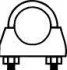 Хомут M10, 48 мм WALKER 82322 (фото 1)
